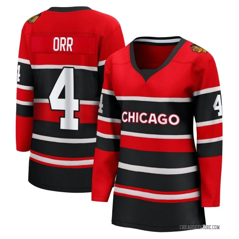 Bobby Orr Jersey, Bobby Orr Authentic Breakaway Blackhawks Jerseys ...