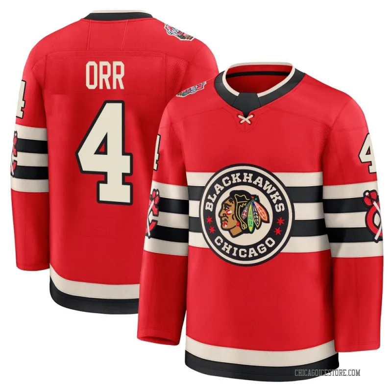 Bobby Orr Jersey, Bobby Orr Authentic Breakaway Blackhawks Jerseys ...